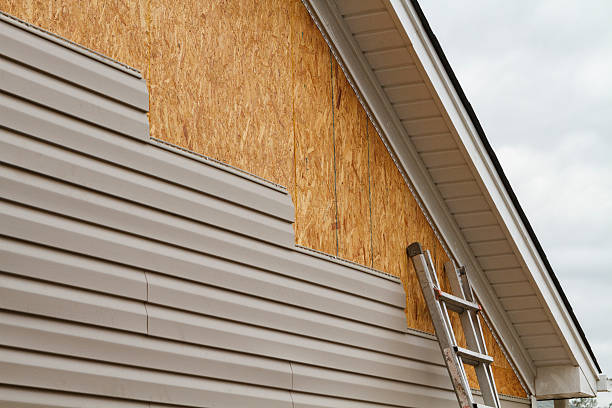 Professional Siding Repair technician working in Covington, TN